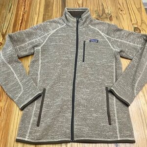 ​Patagonia Better Sweater Mens Medium Fleece Full Zip Jacket Pale Khaki 25527